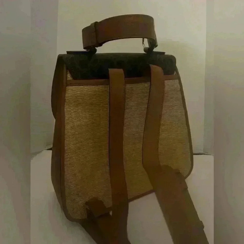 Calvin Klein straw Backpack - Picture 6 of 14